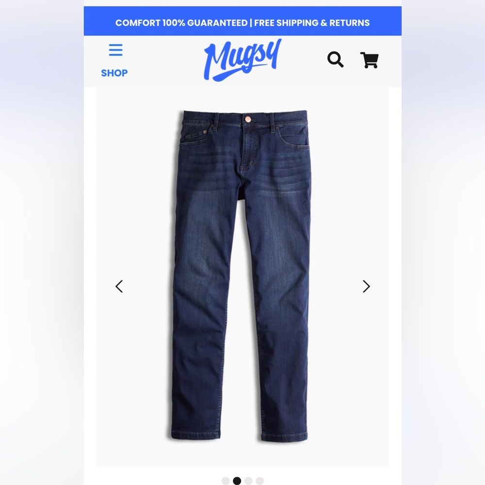 Mugsy Men’s Kinzies Jeans 34x32